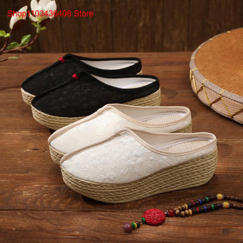 New Ethnic Fashion - New Style Slippers, Lightweight Thick-Soled Ethnic