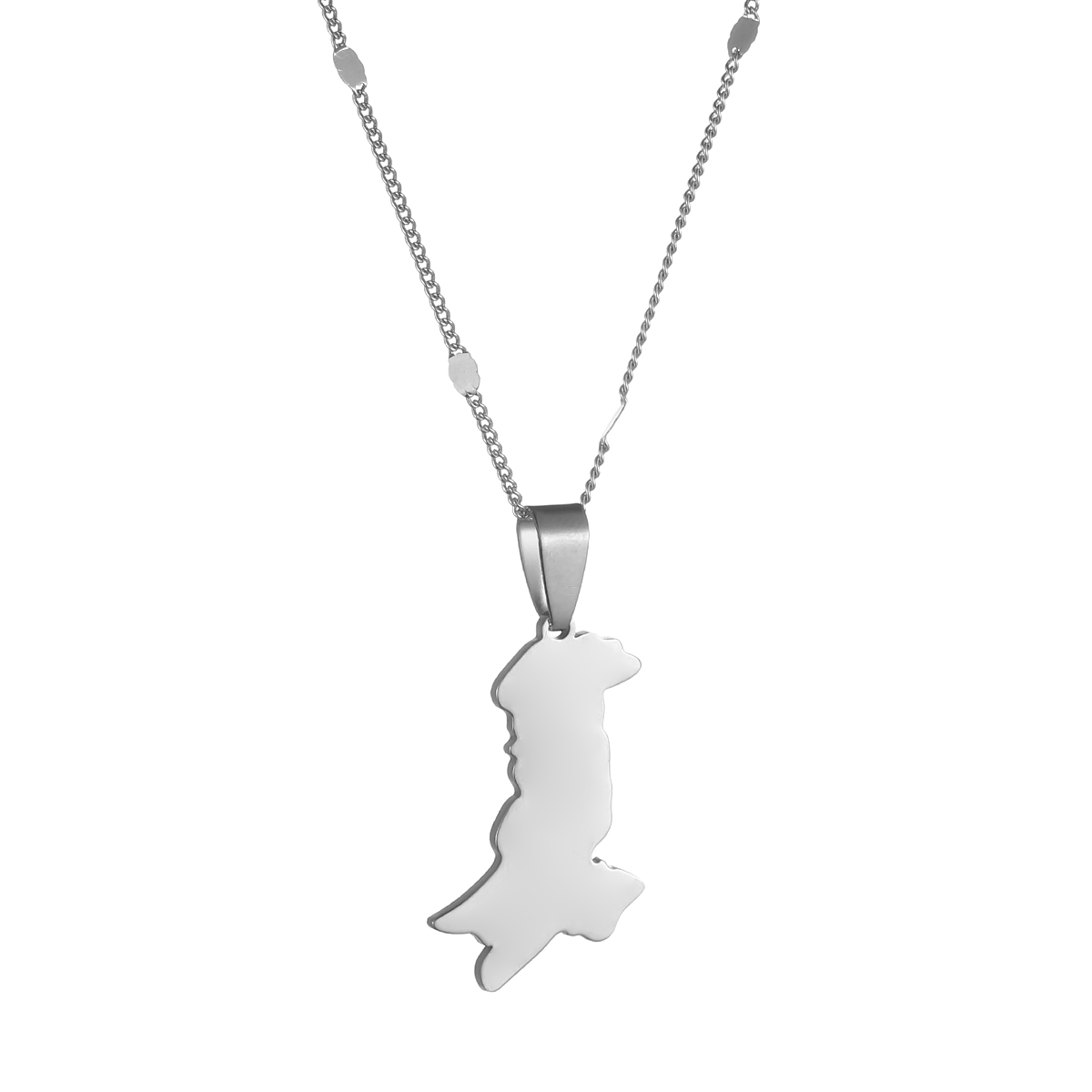 Pakistan Map & Flag Pendant Ne - Ethnic Fashion Pakistan 评论和价格