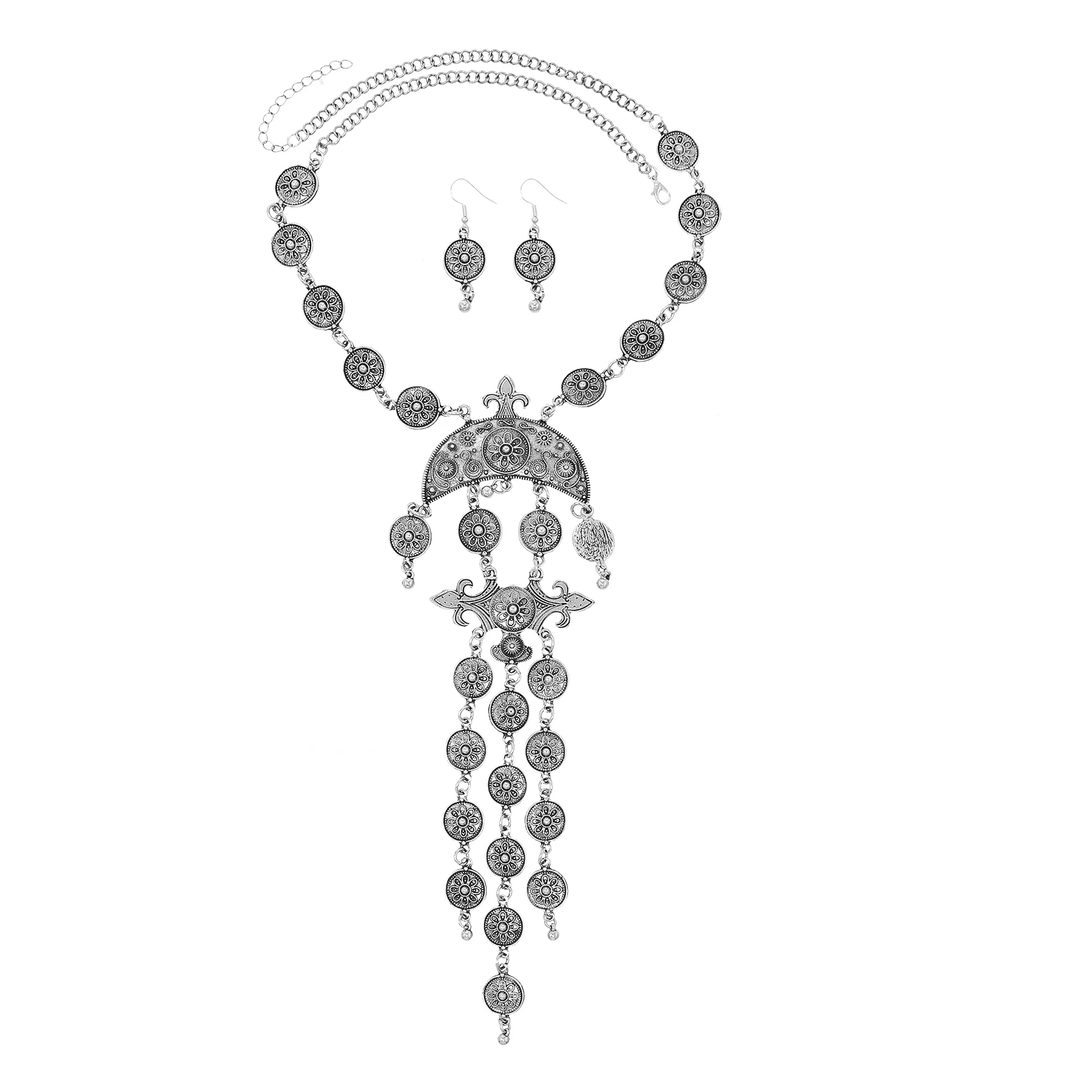 Ethnic Moon Carved Choker Neck - Ethnic Fashion Pakistan 评论和价格