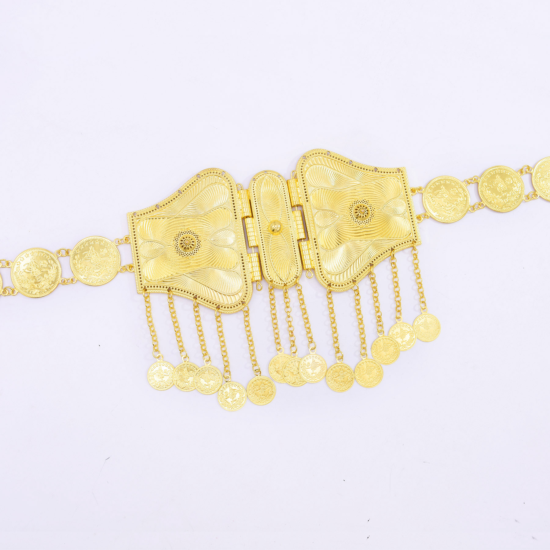 Vintage Golden Coin Tassel Wai - Ethnic Fashion Co In 评论和价格
