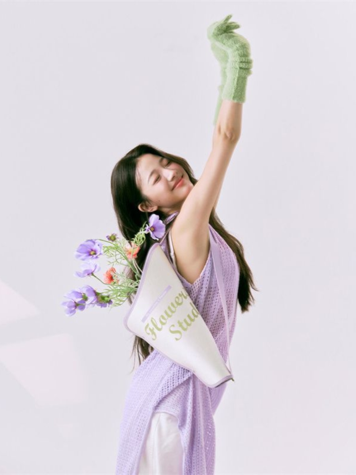 Romantic Spring  Flower Print  - New Ethnic Fashion 评论和价格
