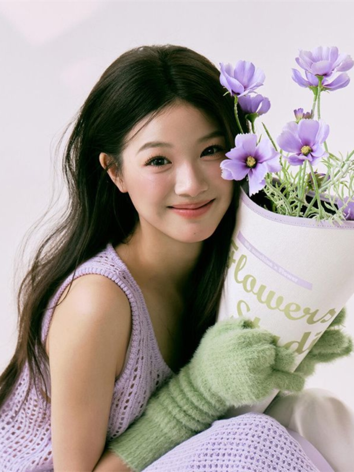 Romantic Spring  Flower Print  - New Ethnic Fashion 评论和价格