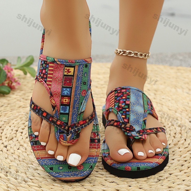 Large Size Women's Sandales 20 - New Ethnic Fashion 评论和价格