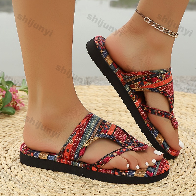 Large Size Women's Sandales 20 - New Ethnic Fashion 评论和价格