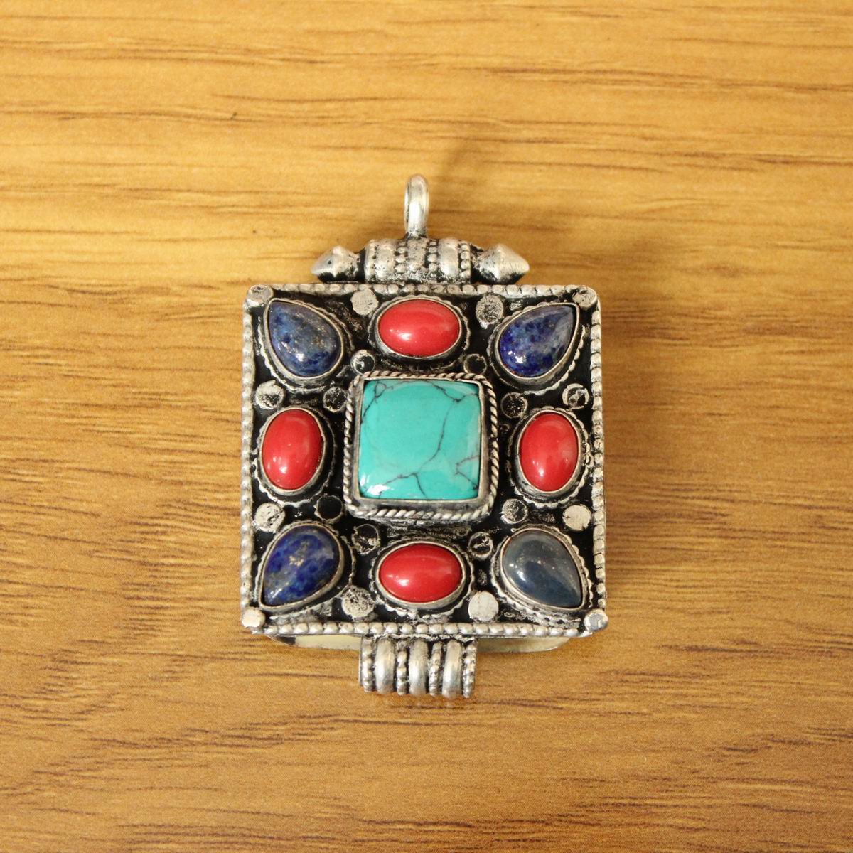 PN257 Ethnic Tibetan Silver Me - Ethnic Fashion Store 评论和价格
