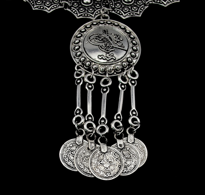 Ethnic Gypsy Vintage Metal Coi - Ethnic Fashion Co In 评论和价格