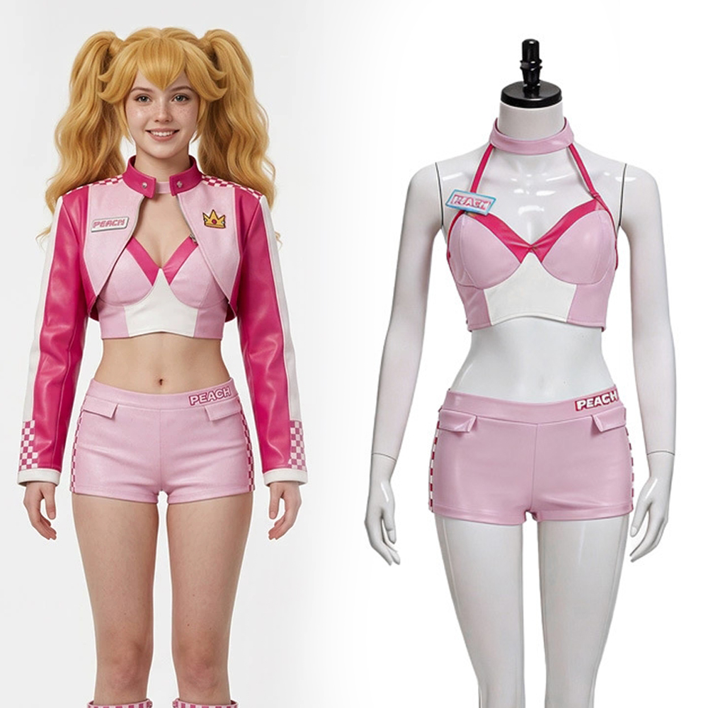 Game Princess Peach Cosplay Co - Ethnic Outfit 评论和价格